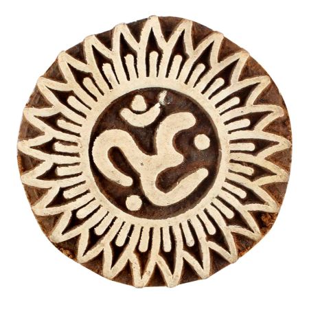 Set of 1 Piece New Wooden Printing Block